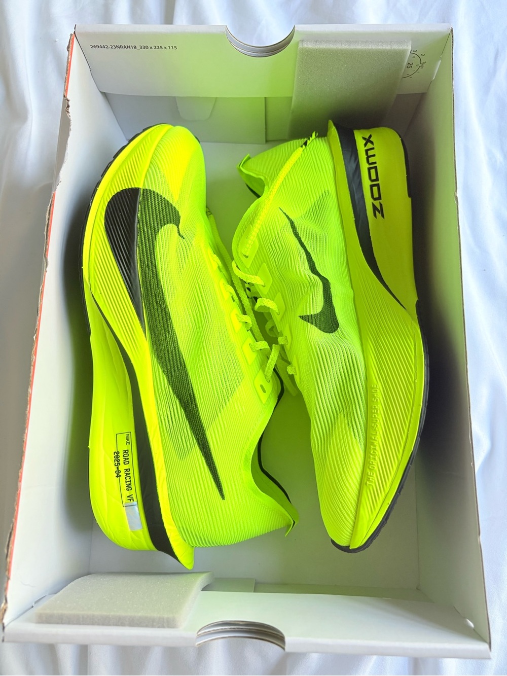 Nike Men’s Running Shoes — Volt with Black Swoosh